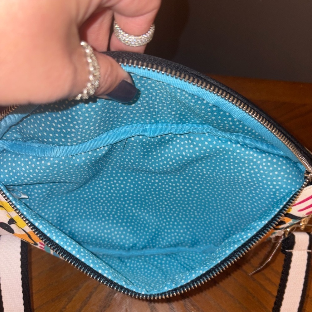 Brighton Colorful Crossbody Bag with Graffiti Design - Picture 5 of 5
